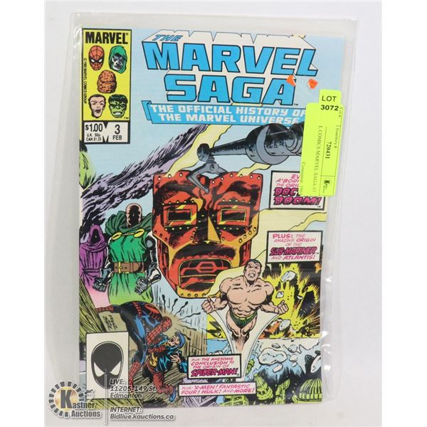 MARVEL COMICS MARVEL SAGA #3