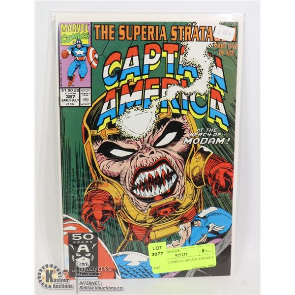 MARVEL COMICS CAPTAIN AMERICA #387