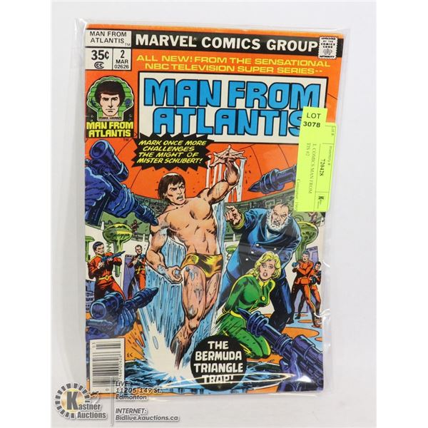 MARVEL COMICS MAN FROM ATLANTIS #2