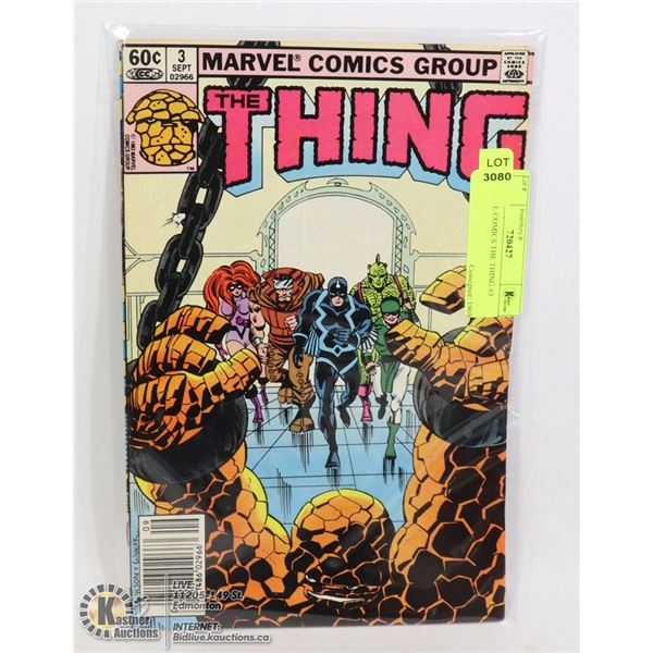 MARVEL COMICS THE THING #3