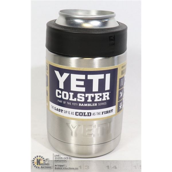 YETI COLSTER INSULATED STAINLESS STEEL NO SWEAT