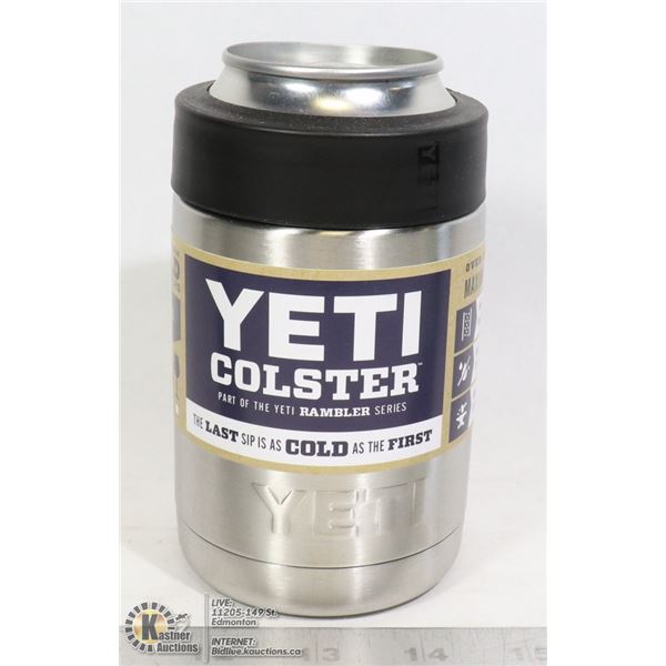 YETI COLSTER INSULATED STAINLESS STEEL NO SWEAT