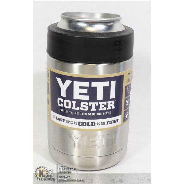 YETI COLSTER INSULATED STAINLESS STEEL NO SWEAT