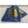 Image 1 : LOT OF 2 NEW 5'  X 7' UTILITY TARPS