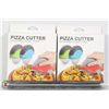 Image 1 : LOT OF TWO PIZZA CUTTERS