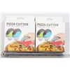 Image 1 : LOT OF TWO PIZZA CUTTERS