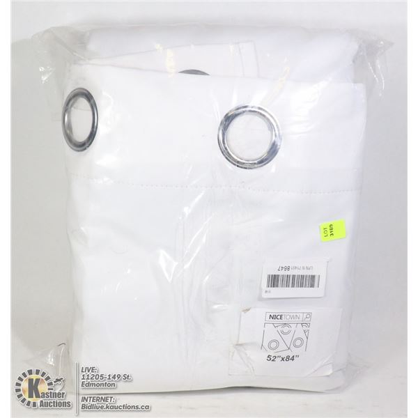 52" X 84" CURTAIN PANEL SET