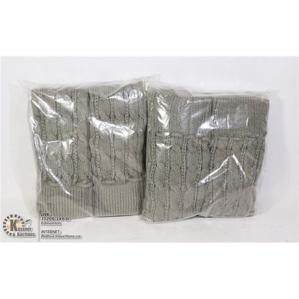 BUNDLE OF 2 WOMENS LEG WARMERS