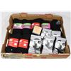 Image 1 : LARGE FLAT OF ASSORTED SOCKS