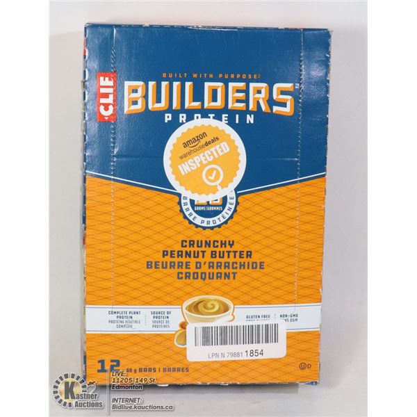 CLIF BUILDERS PROTEIN BARS