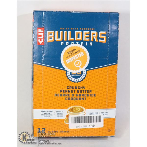 CLIF BUILDERS PROTEIN BARS