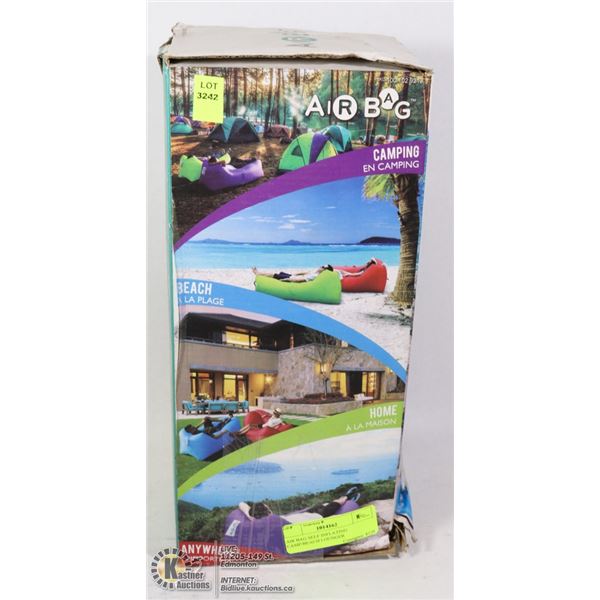 AIR BAG SELF INFLATING CAMP/BEACH LOUNGER