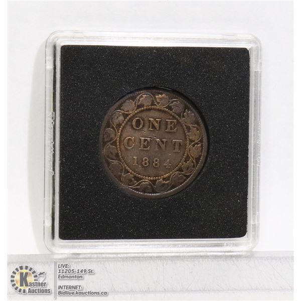 1884 VICTORIAN CANADIAN LARGE CENT
