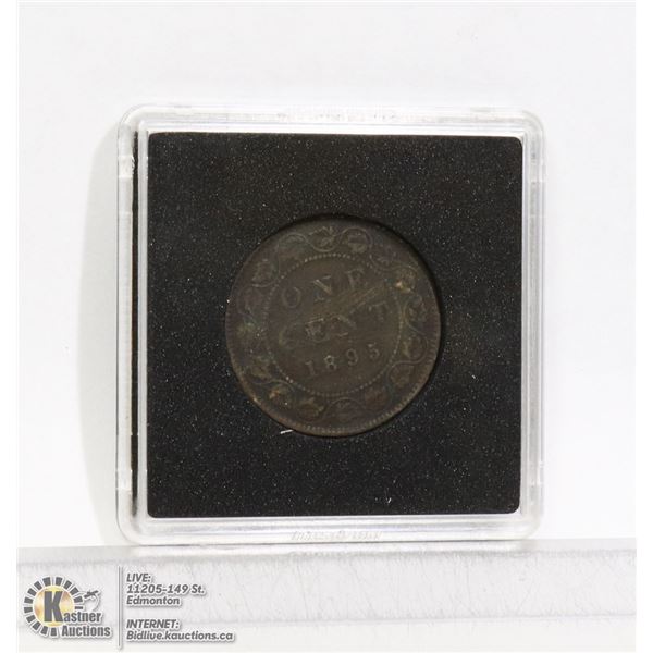 1895 VICTORIAN CANADIAN LARGE CENT