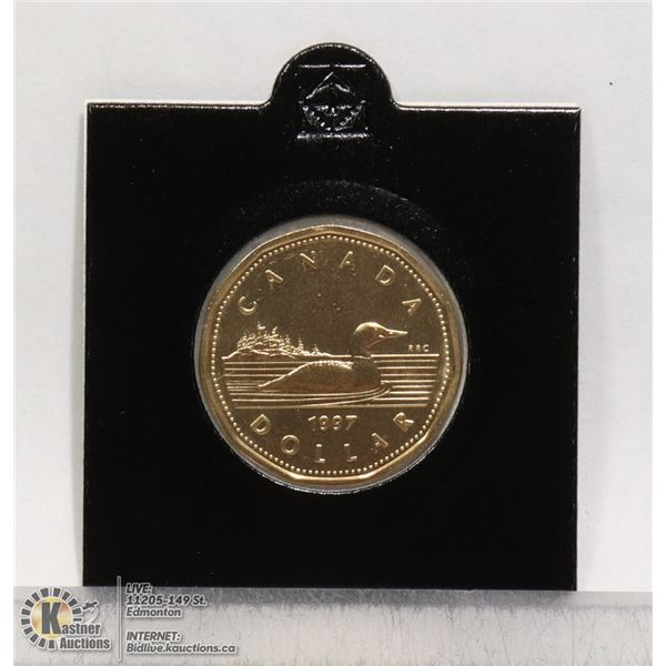 1997 CANADIAN LOON DOLLAR NOT ISSUED IN CHANGE