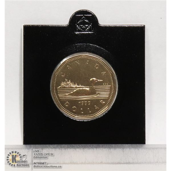 1999 CANADIAN LOON DOLLAR NOT ISSUED IN CHANGE