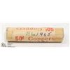 Image 1 : 1965  UNCIRCULATED ROLL OF CANADIAN PENNIES