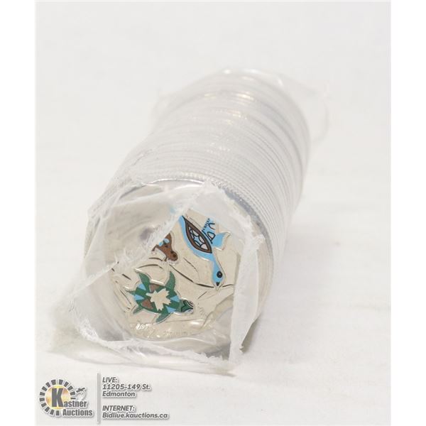 2017 COMMEMORATIVE ROLL OF 25 CENT COINS