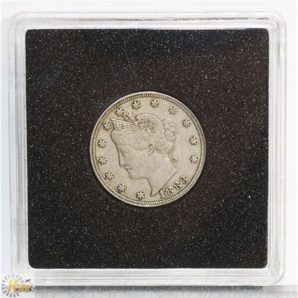 HIGH GRADE 1883 USA LIBERTY HEAD 5 CENT