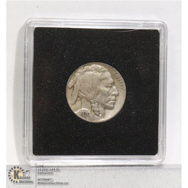 1930S USA INDIAN HEAD BUFFALO NICKEL