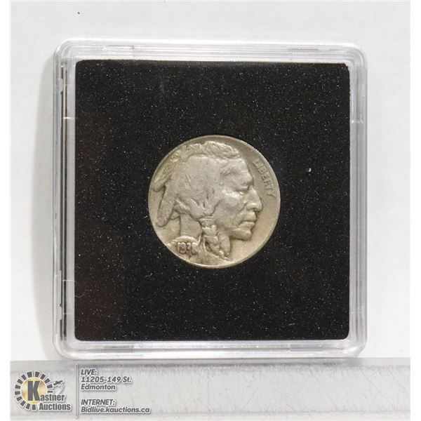 1938D LOW MINTAGE INDIAN HEAD BUFFALO NICKEL