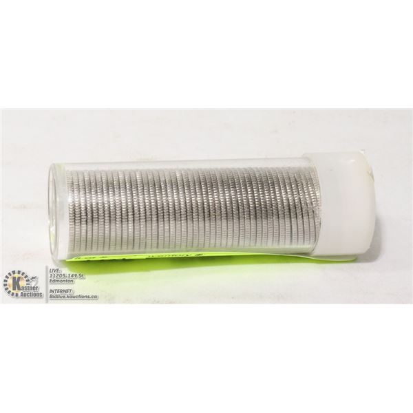 1982  UNCIRCULATED ROLL OF CANADIAN 10 CENT