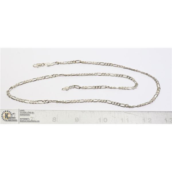 26" SILVER CHAIN NECKLACE