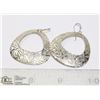 Image 1 : LARGE SILVER FILIGREE EARRINGS