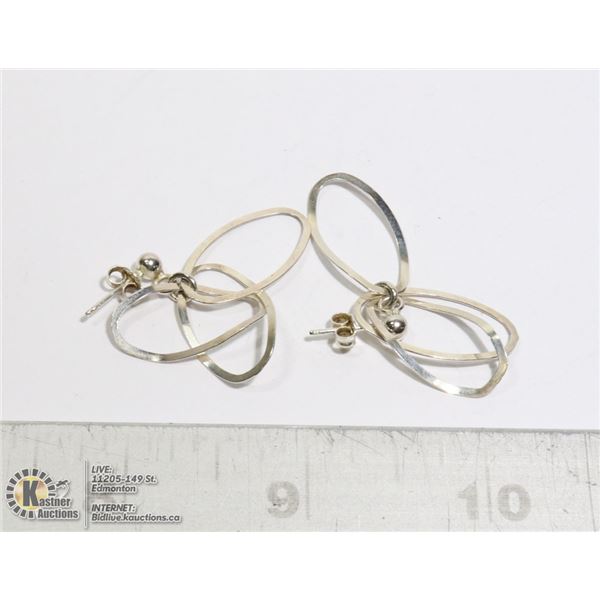 SILVER EARRINGS ON POSTS