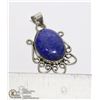 Image 1 : #222-LAPIZ LAZULI PENDANT