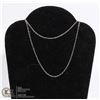 Image 1 : #185-STIRLING SILVER NECKLACE .925/ 2 pcs 18"