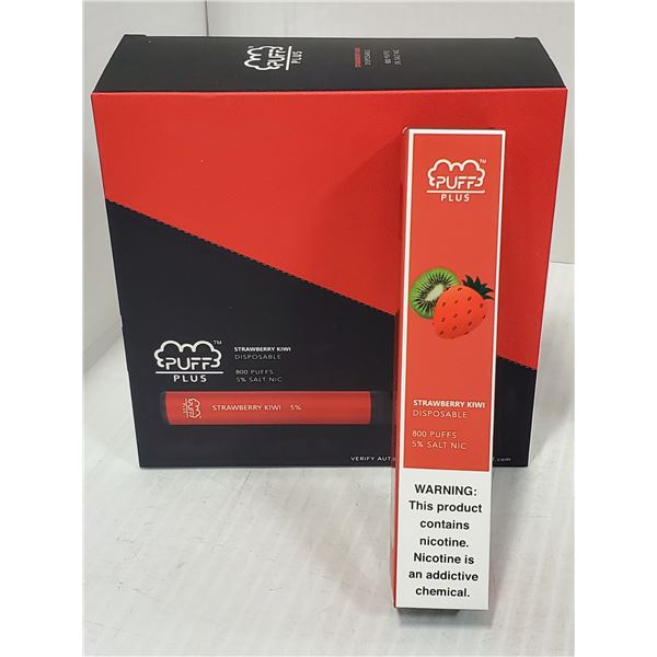 800 PUFFS PLUS E-CIGARETTE STRAWBERRY KIWI