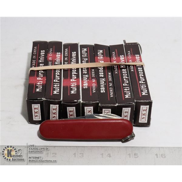 7 HORSE HEAD MULTI PURPOSE KNIVES STAINLESS STEEL