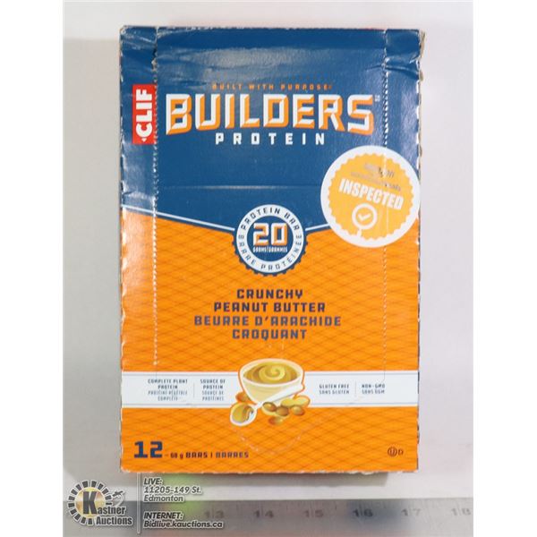 CLIF BUILDERS PROTEIN BARS