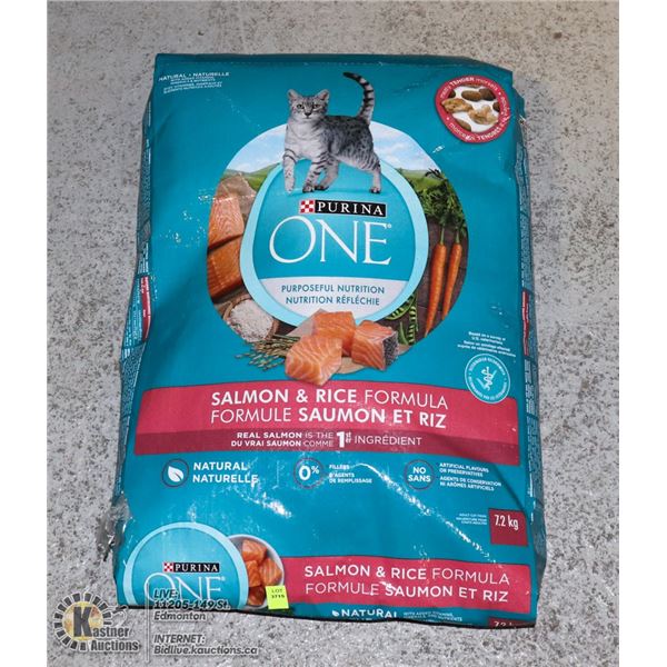 BAG OF PURINA ONE CAT FOOD
