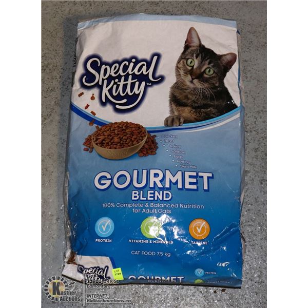 BAG OF SPECIAL KITTY CAT FOOD