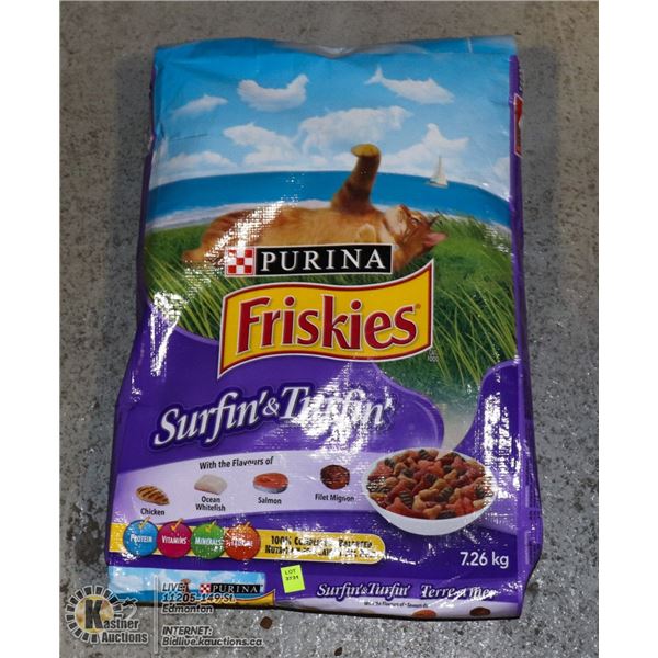BAG OF FRISKIES CAT FOOD
