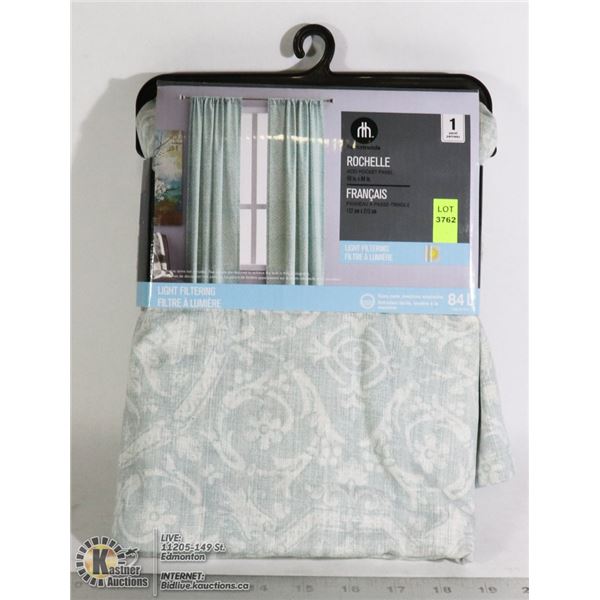 84" HOMETRENDS LIGHT FILTERING WINDOW COVER