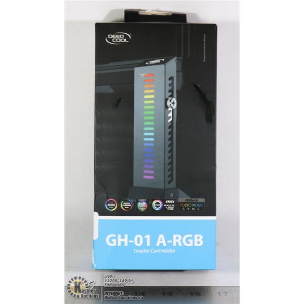 DEEP COOL RGB LED GRAPHIC CARD HOLDER