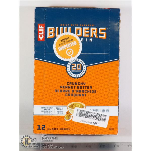 CLIF BUILDERS PROTEIN BARS