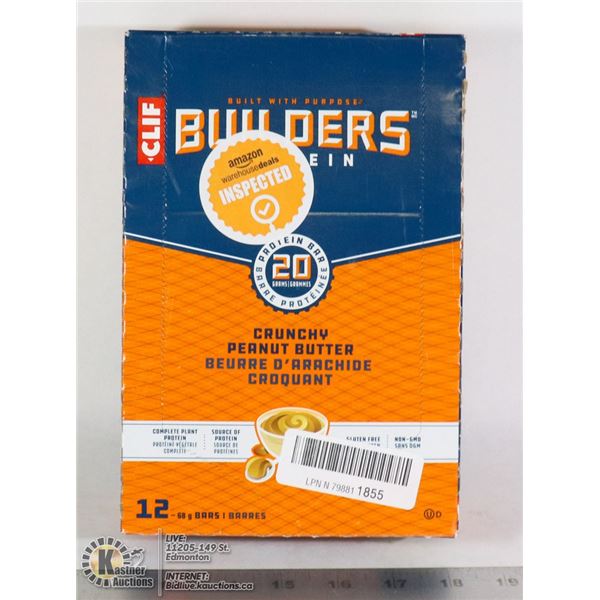 CLIF BUILDERS PROTEIN BARS