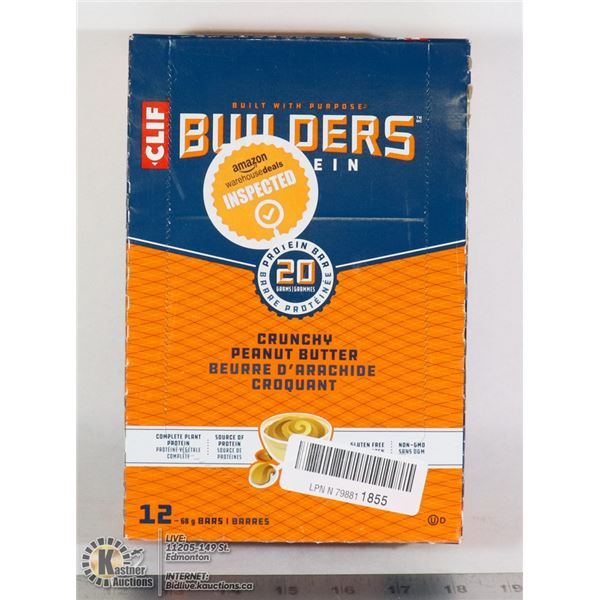 CLIF BUILDERS PROTEIN BARS
