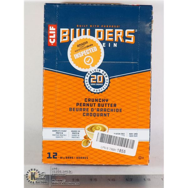 CLIF BUILDERS PROTEIN BARS