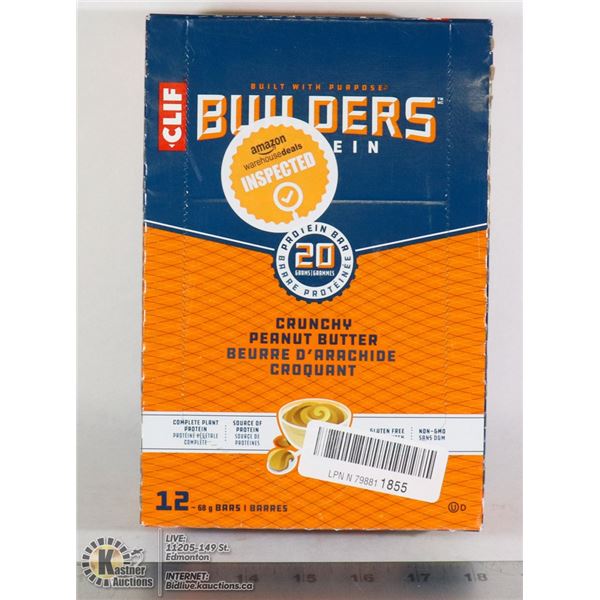 CLIF BUILDERS PROTEIN BARS