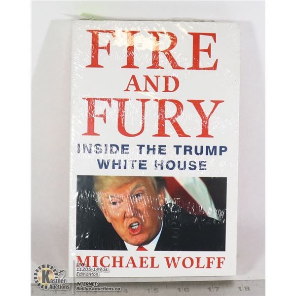 NEW SEALED FIRE AND FURY: INSIDE THE TRUMP