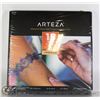 Image 1 : ARTEZA 15 COLORS GLITTER TATTOO SET