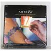 Image 1 : ARTEZA 15 COLORS GLITTER TATTOO SET