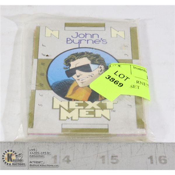 JOHN BYRNE'S "NEXT MEN" SEALED CARD SET