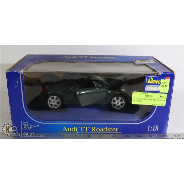 METAL DIECAST AUDI TT ROADSTER BY REVELL