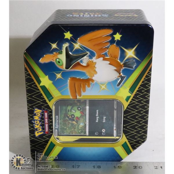 POKEMON SHINING FATES TIN WITH CARDS